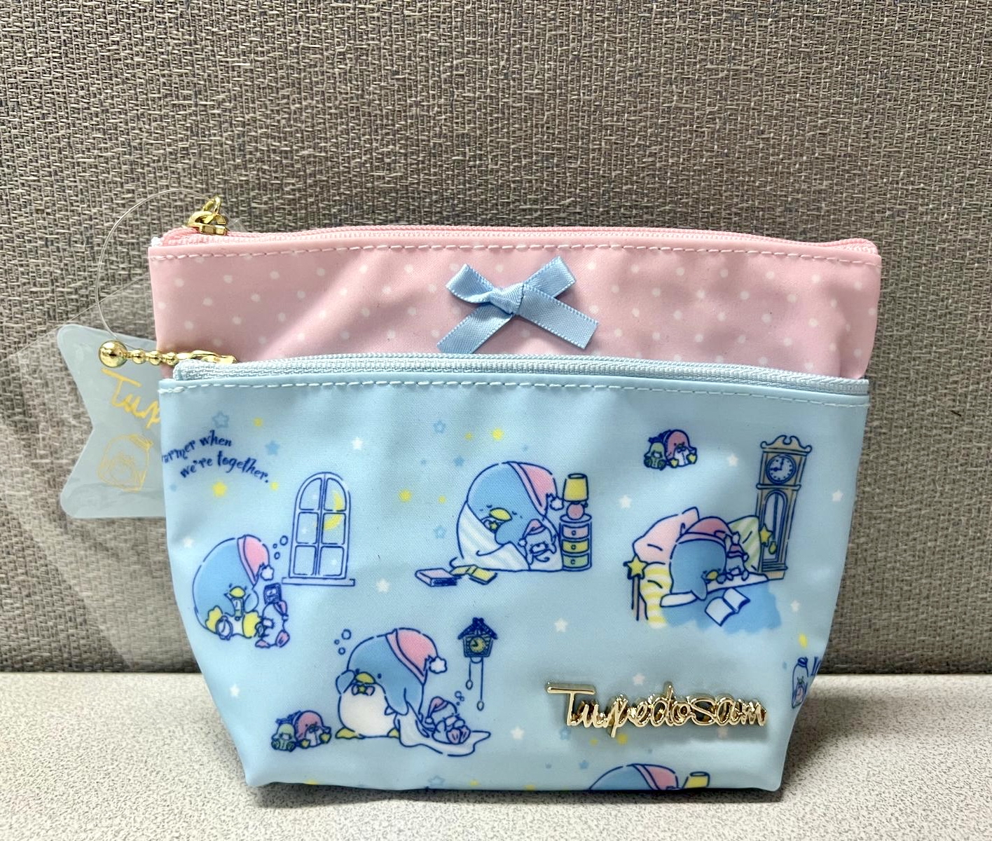 🎌日本直送🎌企鵝 雙層防水物料多用途收納袋