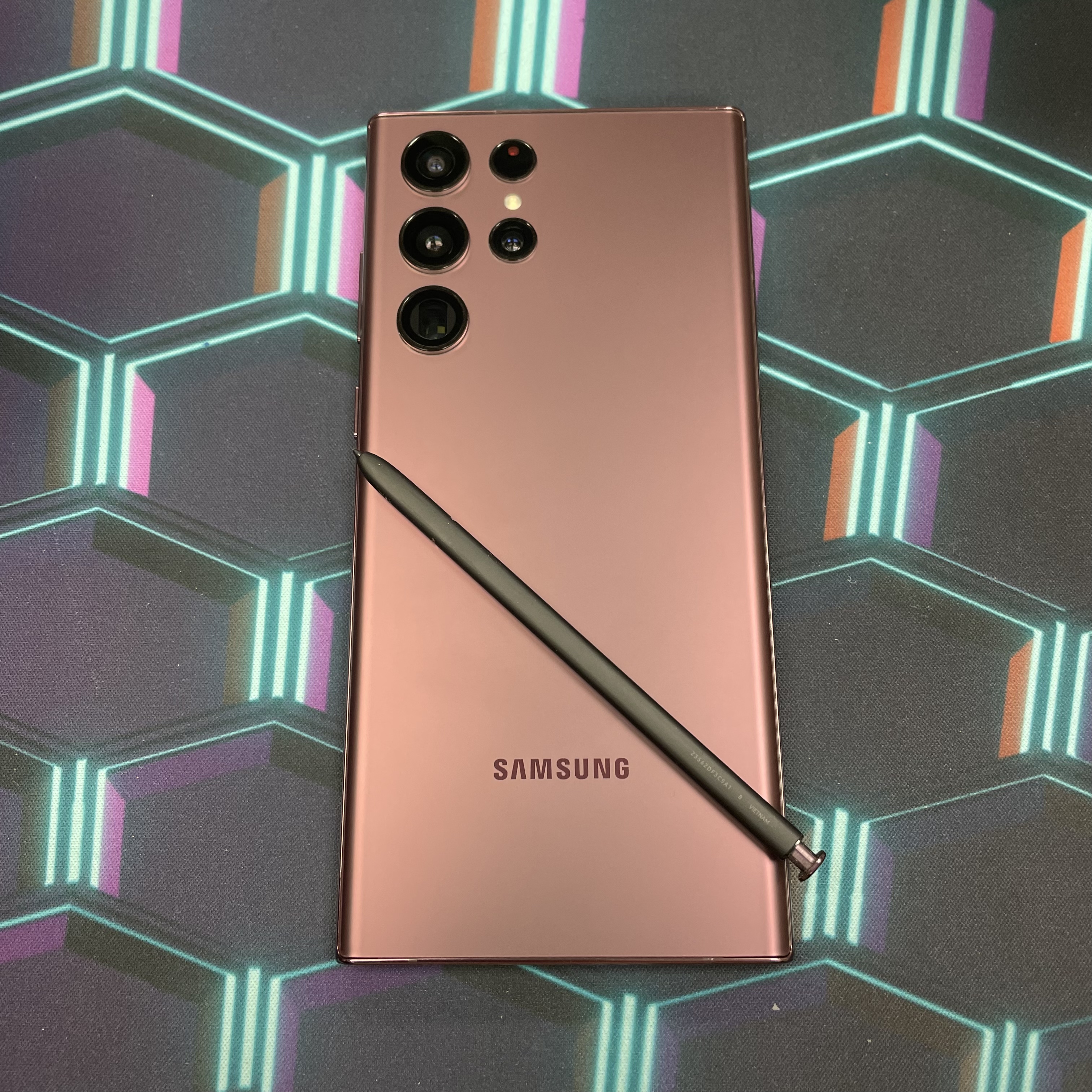 *6002 Galaxy S22 Ultra 勁靚機 12+256GB 酒紅色 red