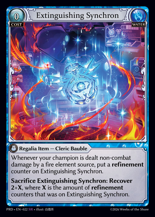 FOIL - Extinguishing Synchron / PRD-022 (SR)
