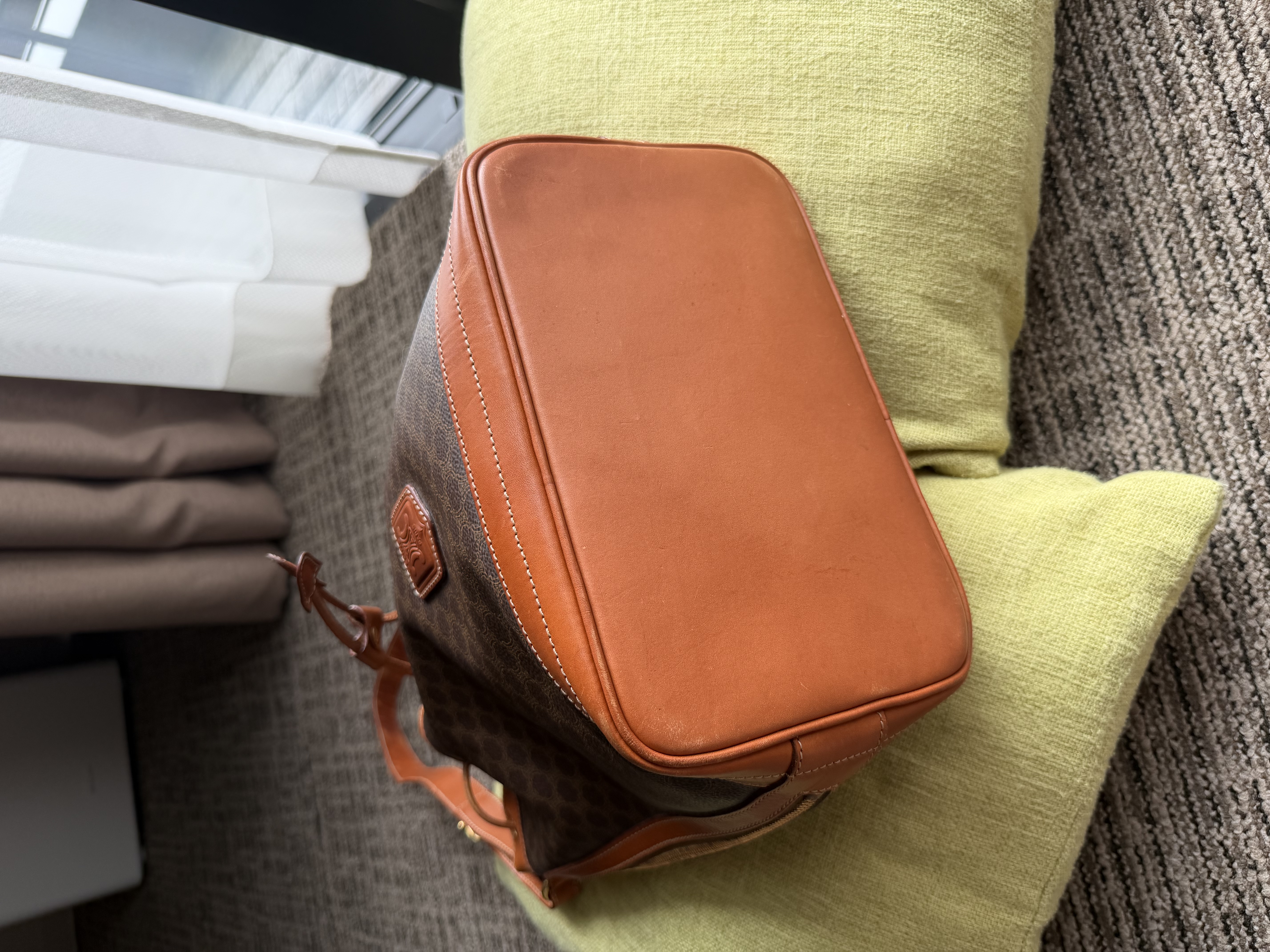 Vintage celine bucket bag