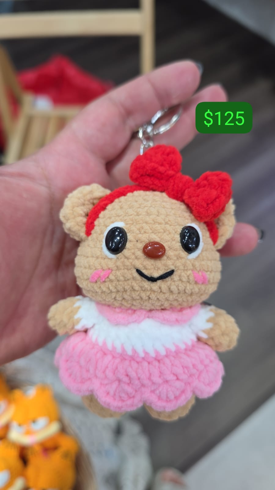 butter bear 粉紅裙