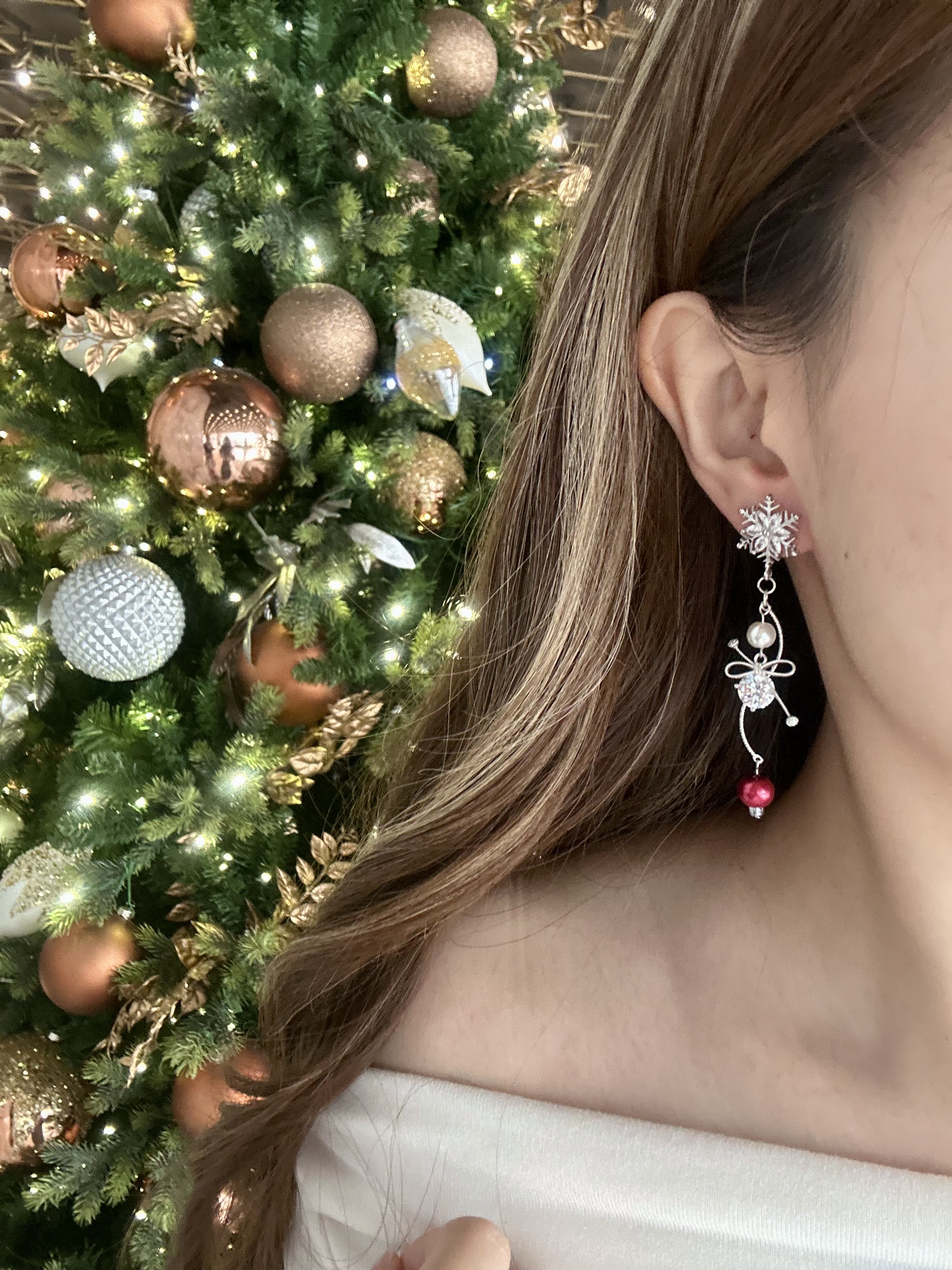 聖誕雪花結🎄🎅