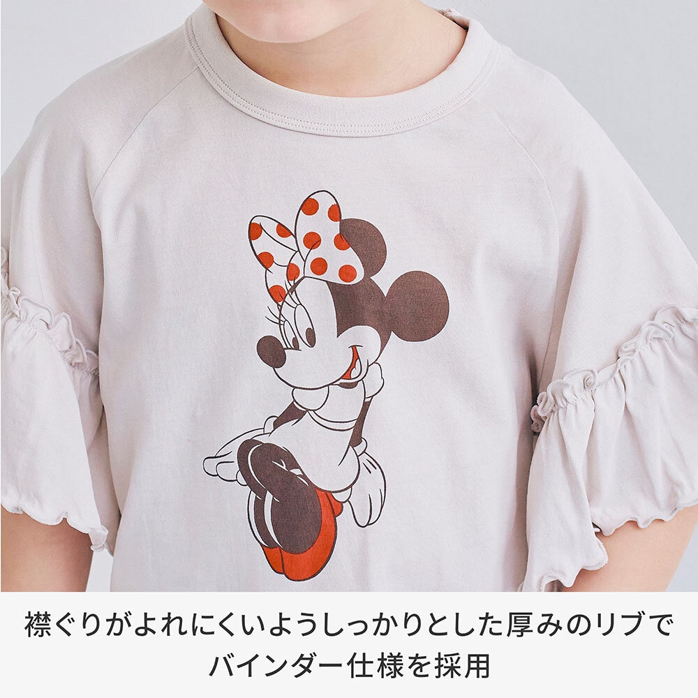 🆕【⭐訂購⭐】🌀 🇯🇵 日本直送🇯🇵 #Minnie 接觸涼感 吸濕排汗 荷葉邊 短袖tee［2款選］🌀 [ELEA-0203][260623]
