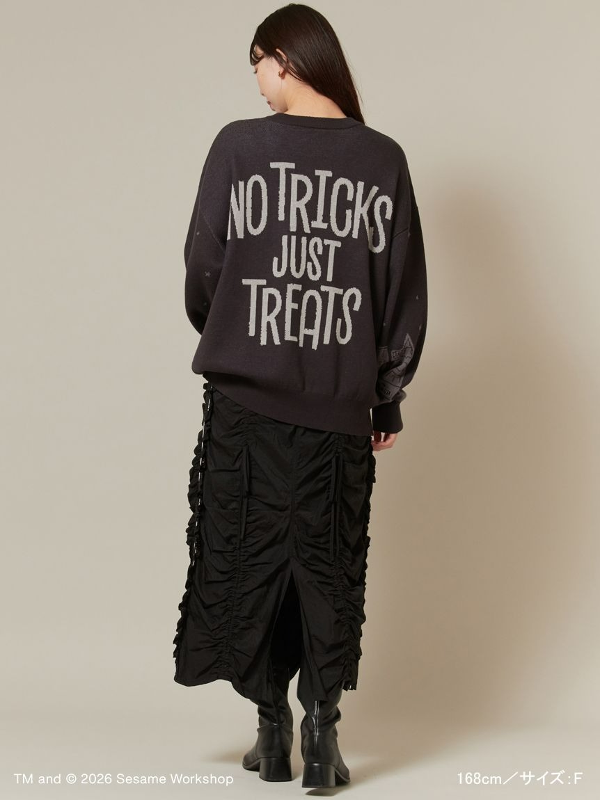 🌸 【預訂】Knitwear - HAPPY HALLOWEEN -NO TRICKS, JUST TREATS