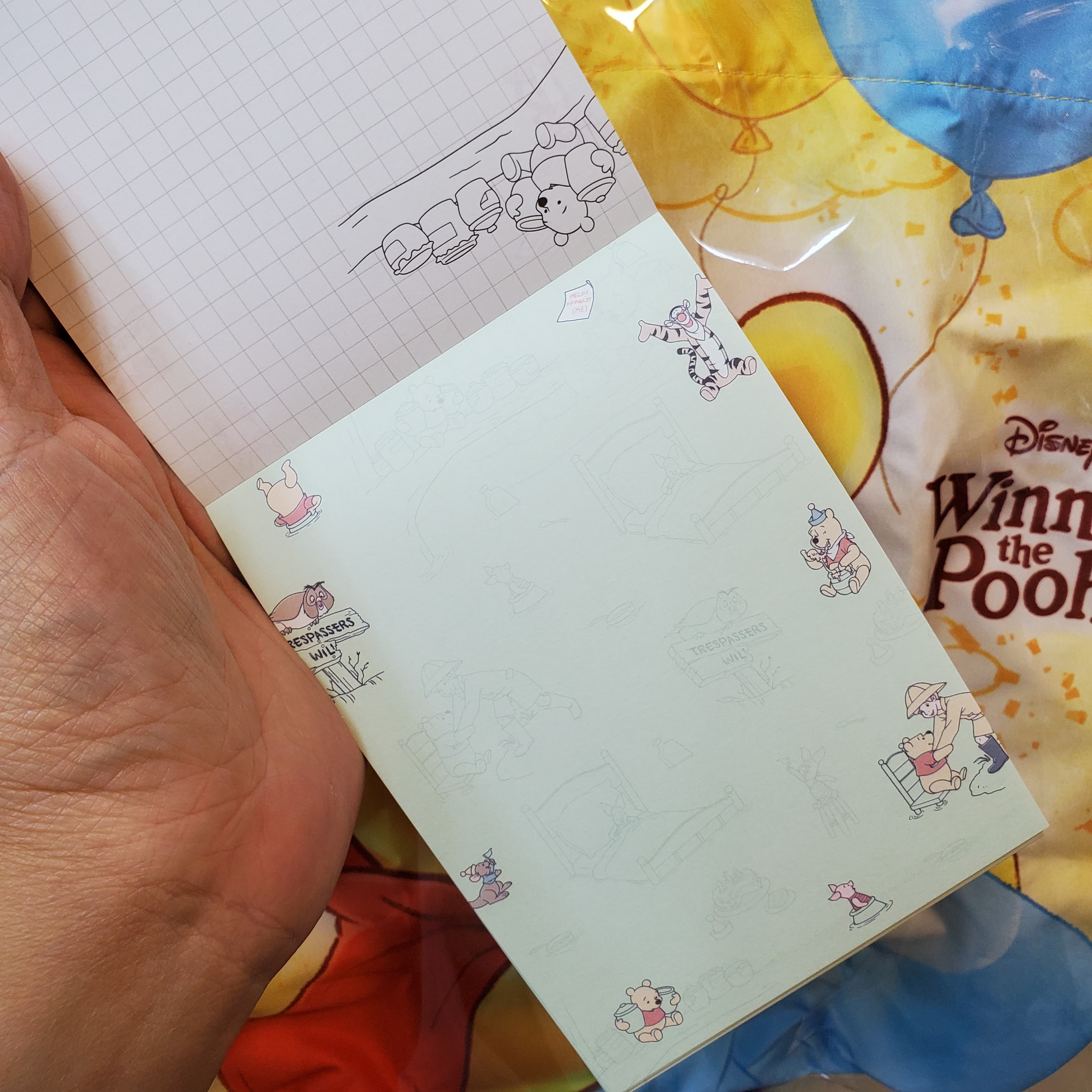 [現貨] [日本製] POOH & FRIENDS｜ A6 MEMO PAD  {TF2310256}