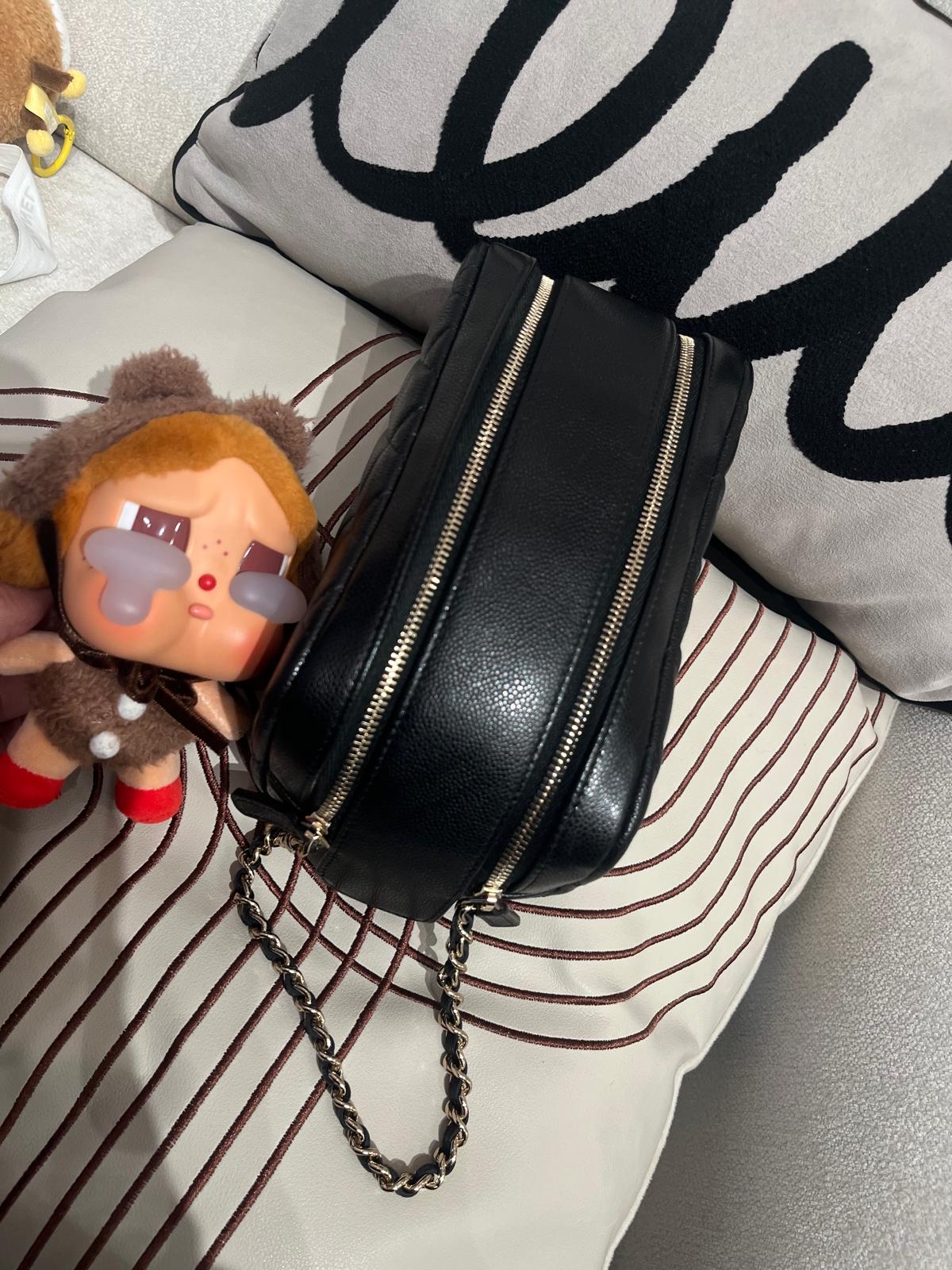 全新 Chanel Caviar Skin Gold Tone Metal Zip Pouch AP3702  100%Authentic,全新未使用品unused ✅晶片✅Dust ba✅Box