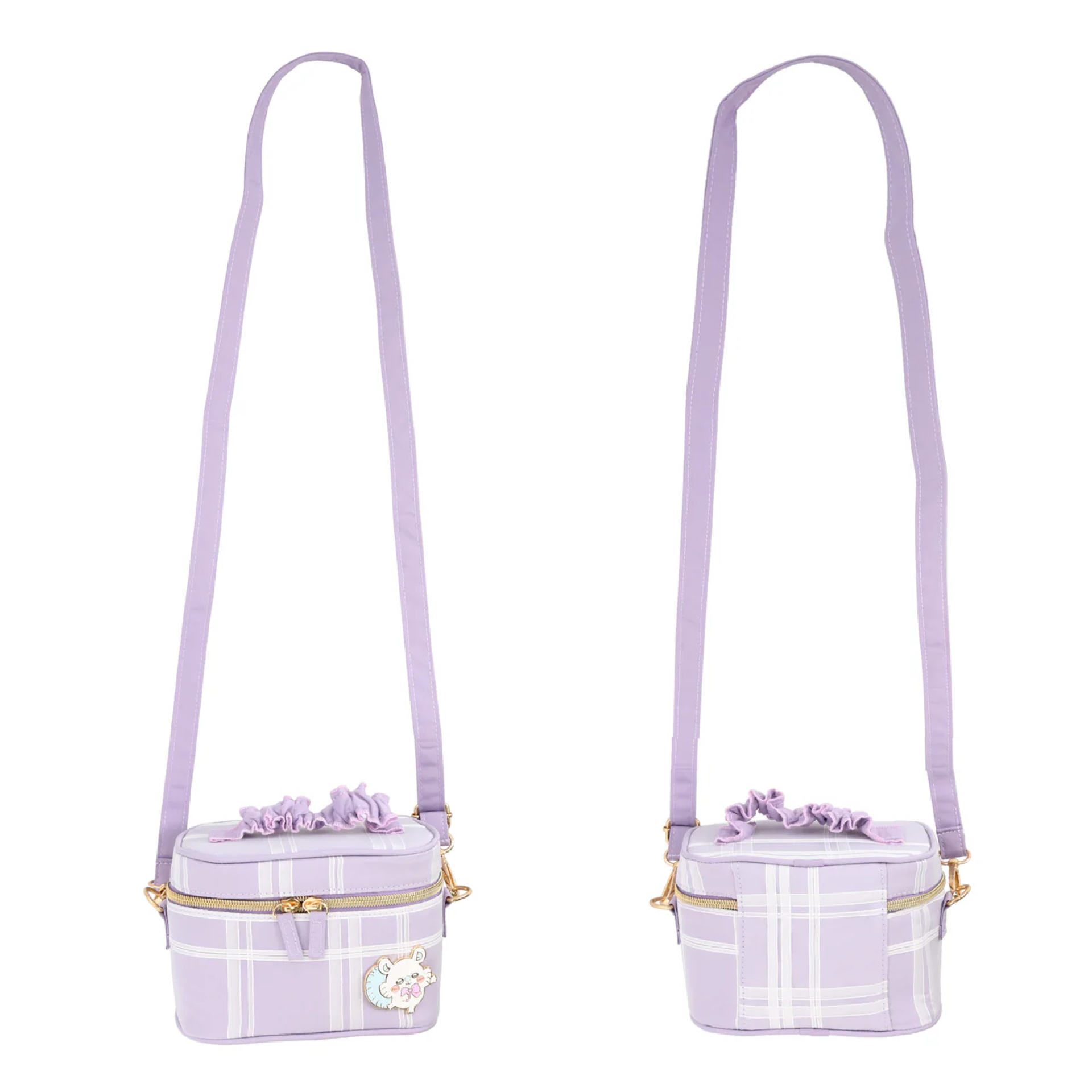 日本預訂📍Chiikawa蝴蝶格仔圖案系列 - 兩用手袋