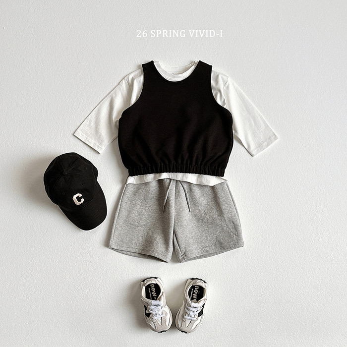 🇰🇷vivid_I set (vest+pants)