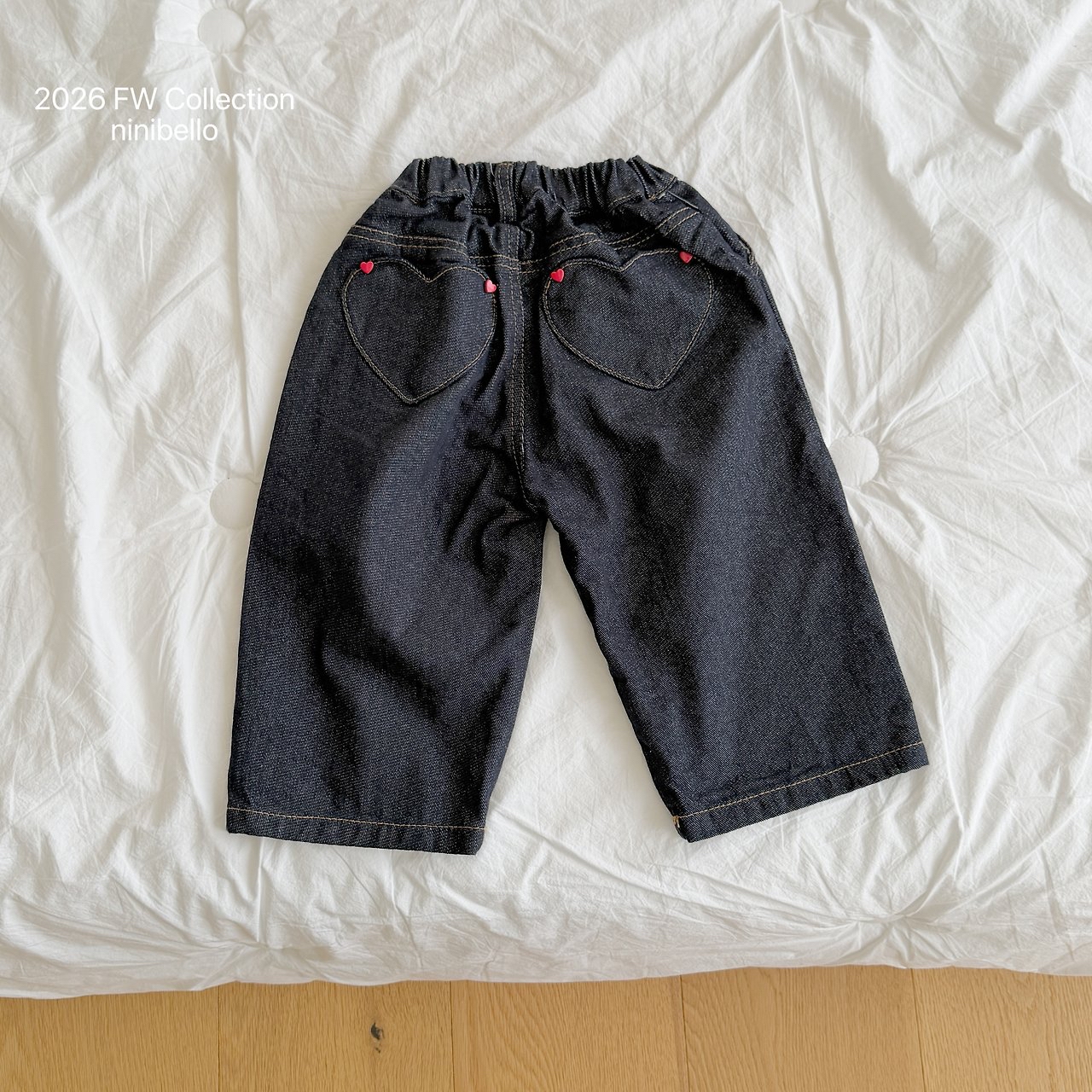 Ninibello | Tommy Heart Denim Pants 