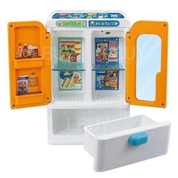 麵包超人雪櫃玩具DX 仿真家家酒冰箱