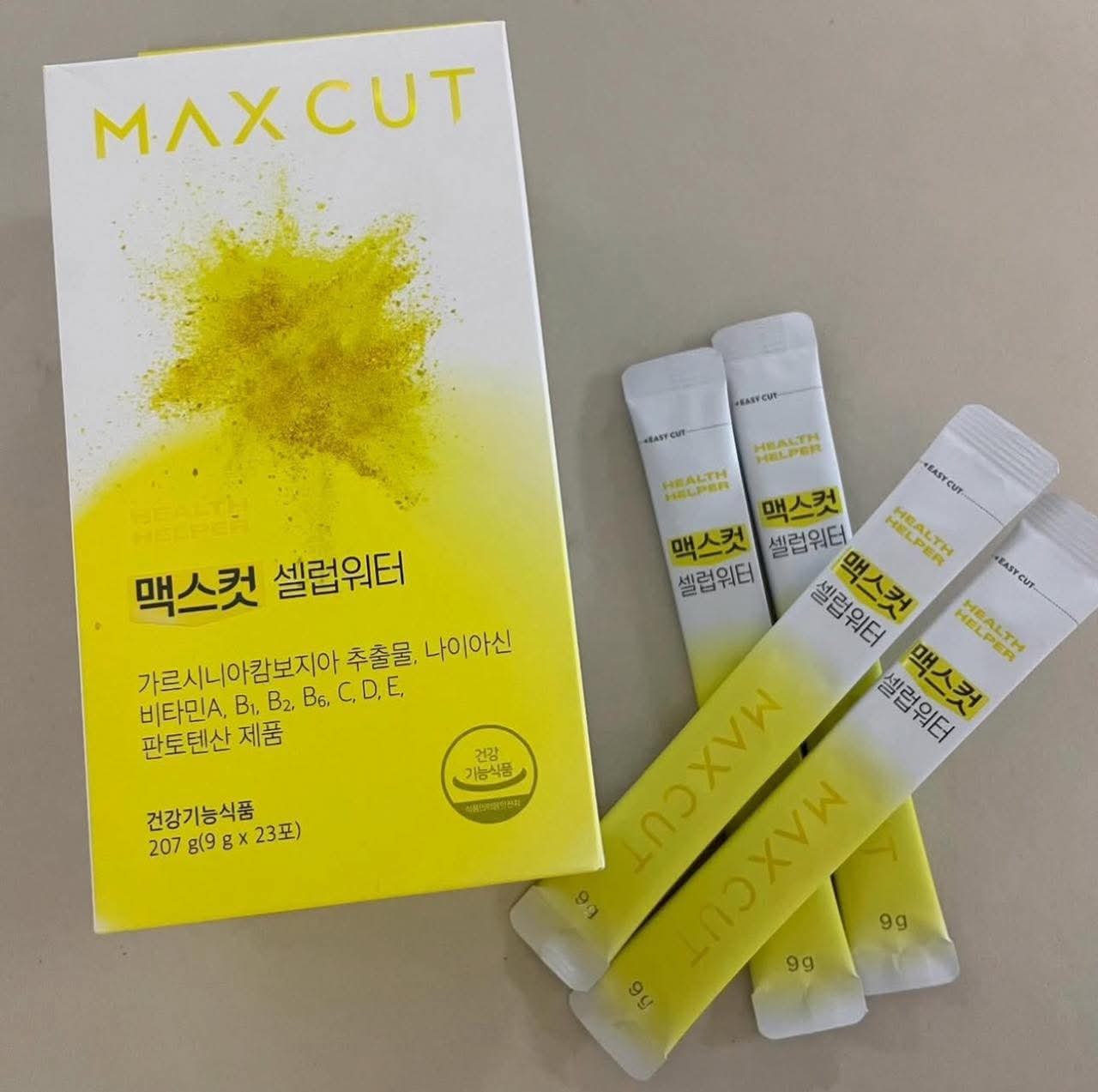 韓國🇰🇷直送✈️HEALTH HELPER MAX CUT 小黃水(23條/盒)