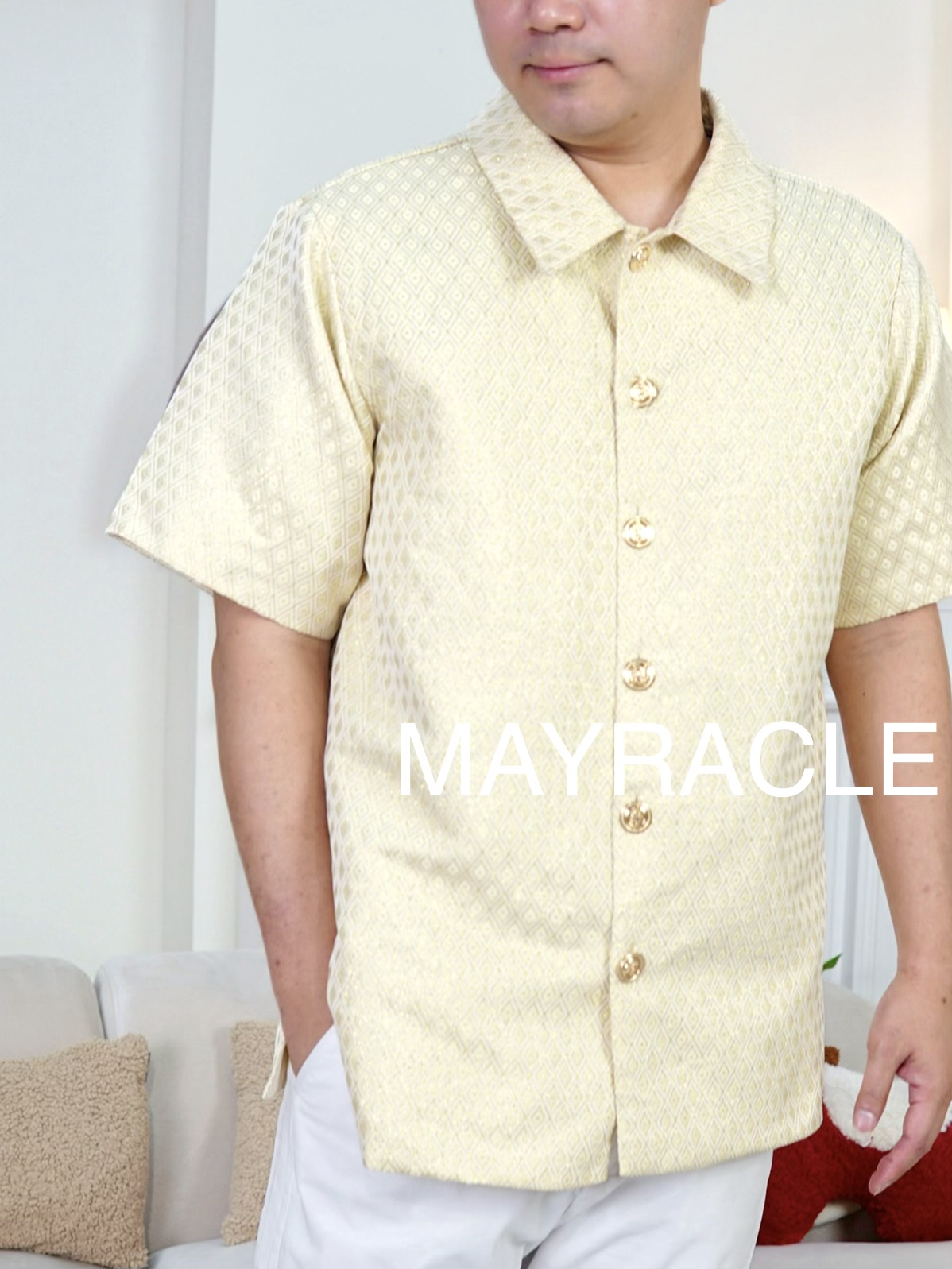 [PRE-ORDER] CNY 2027 Oversized Elegance Men Shirt 