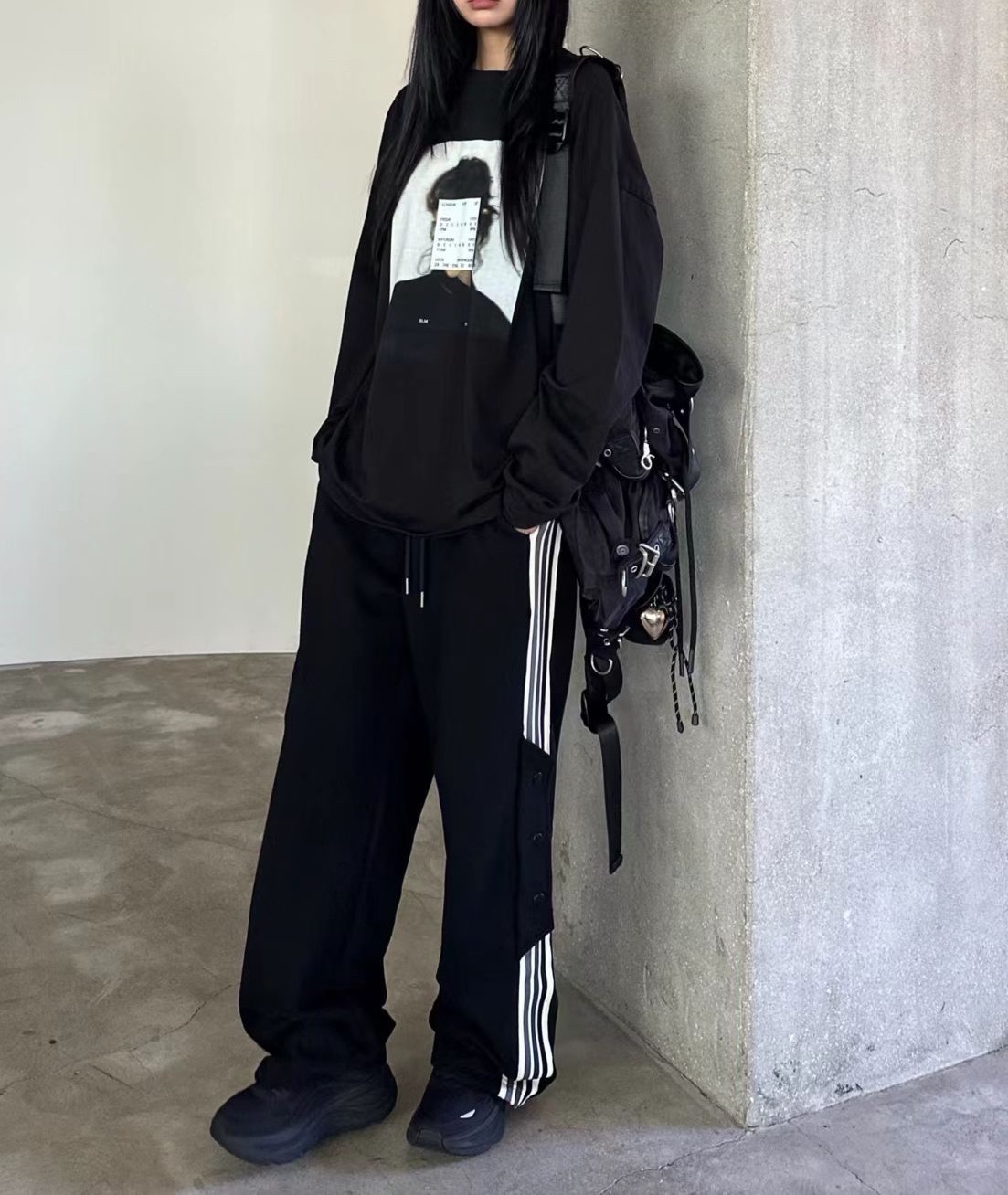 女仔print Tee