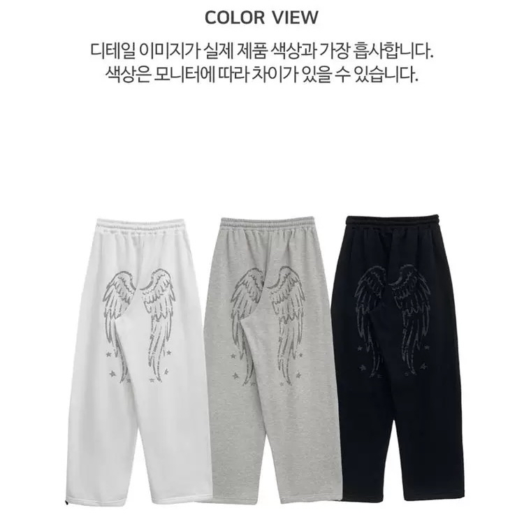 韓國patpat天使翼圖案薄棉褲🪽//優惠做到4月2號//