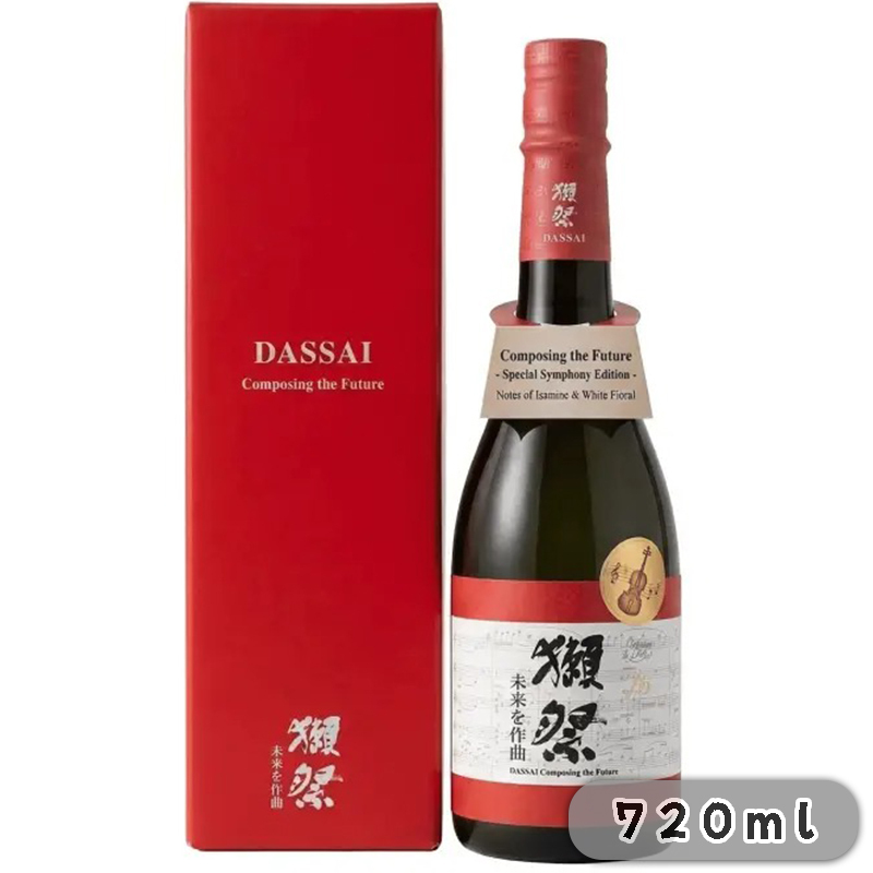 獺祭 未來を作曲 純米大吟釀 15% 720ml 禮盒 (1x6x720ml)