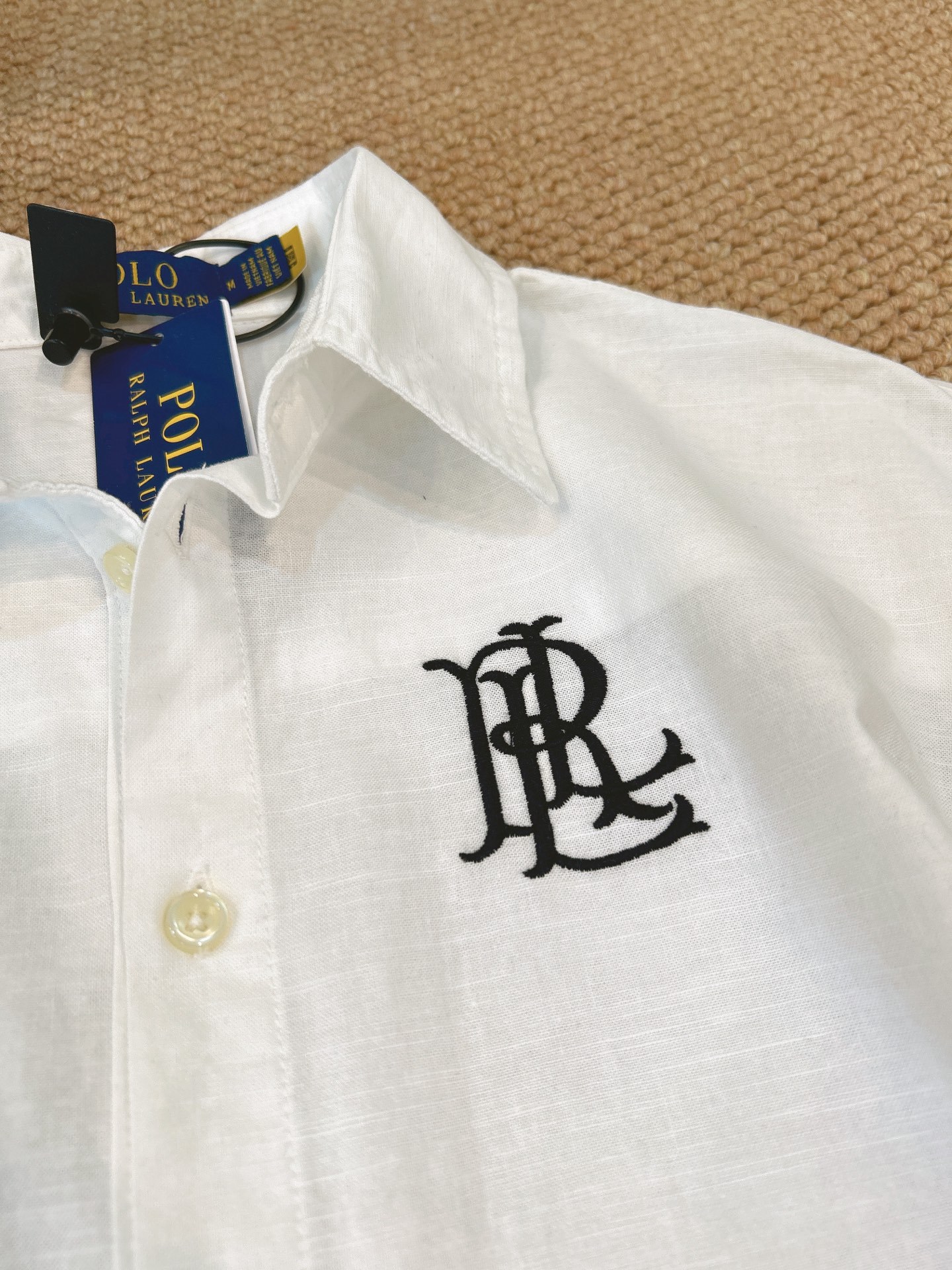 預訂 Ralph Lauren Linen Short-Sleeve Shirt [貨號2605]