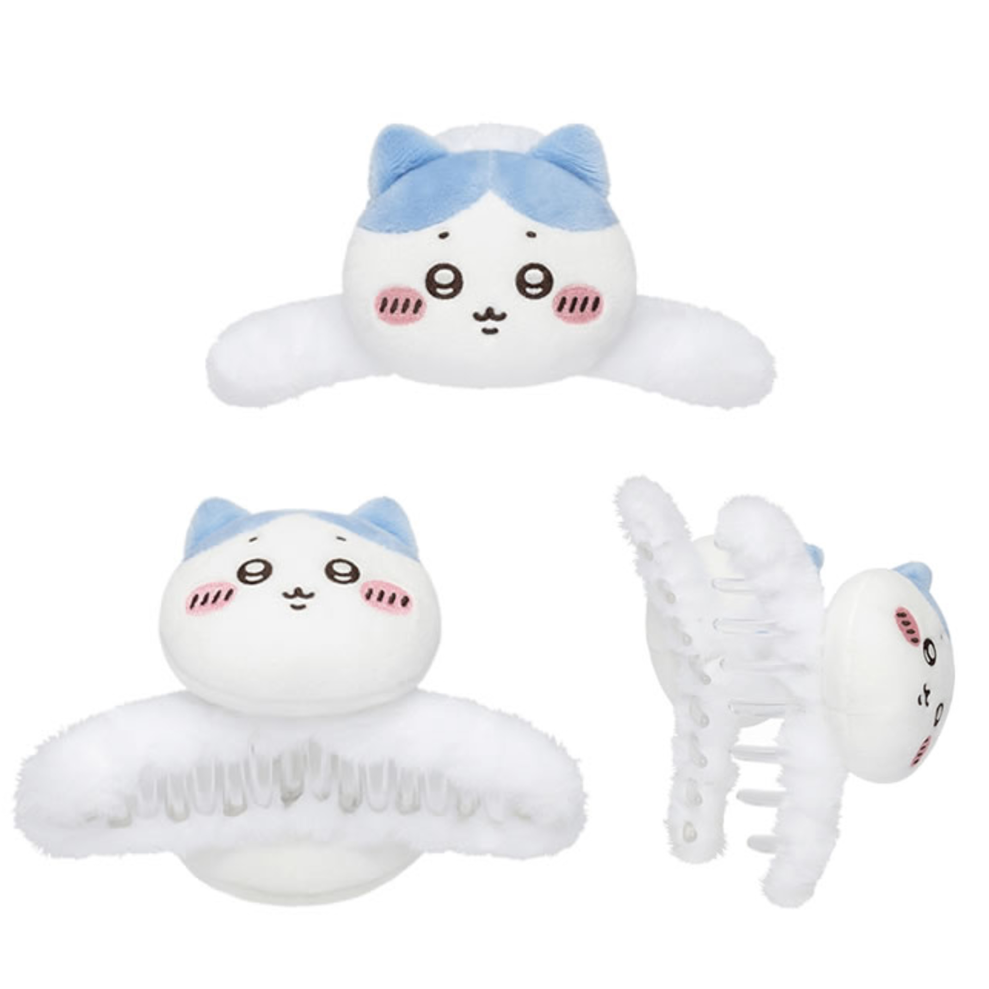 🎀【預訂】 Chiikawa 毛毛髮夾 - Hachiware