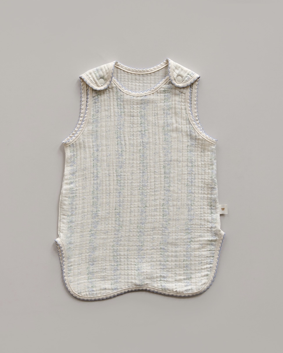 26S/S DTD Flora碎花溫馨系列-棉紗睡眠馬甲