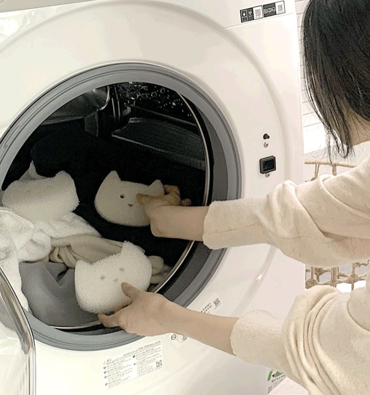 Petist洗衣機用去毛海綿