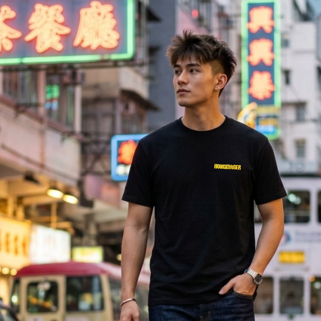 HONGKONGER 立體繡花TEE
