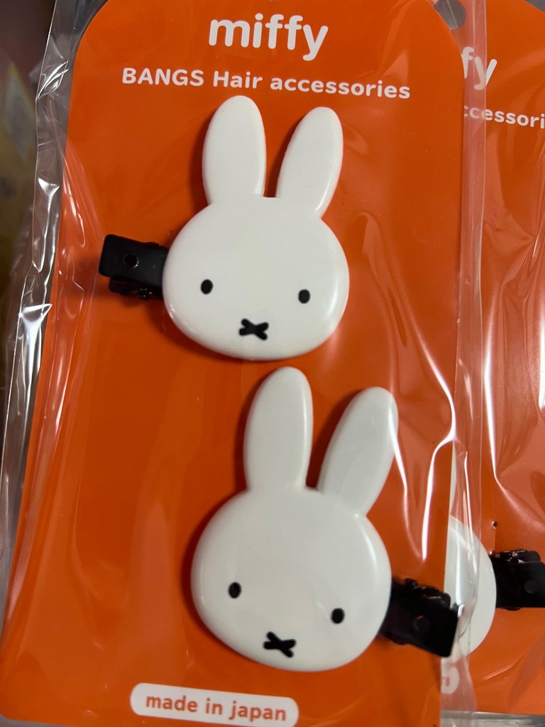Miffy 圓耳髮夾hair accessories