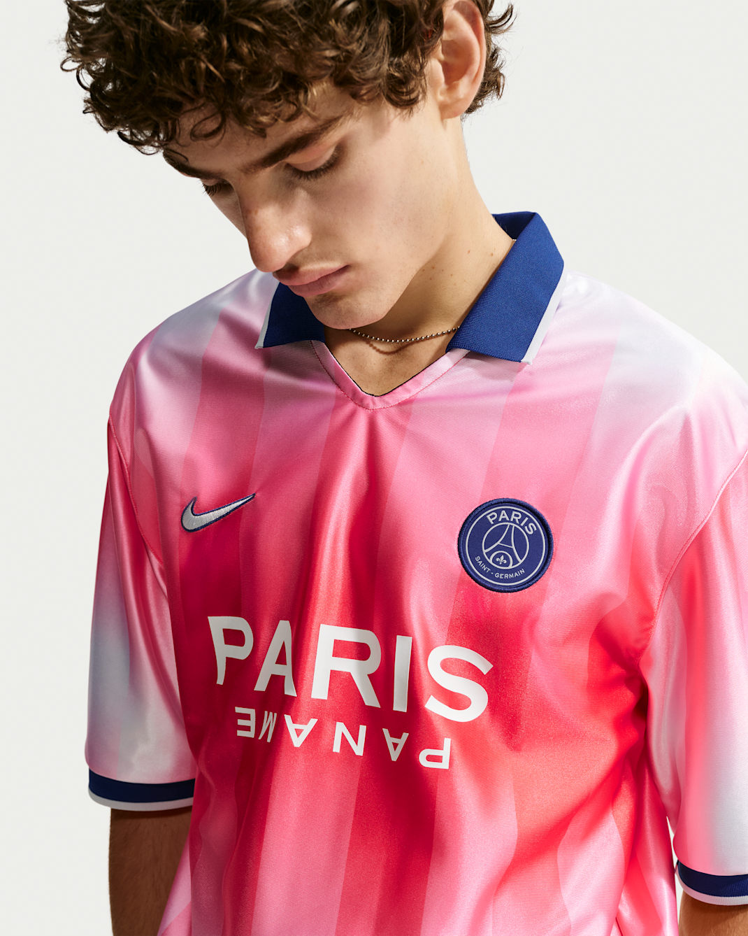 Nike PSG 巴黎聖日門漸變粉紅Energy短袖上衣 IO3451-679