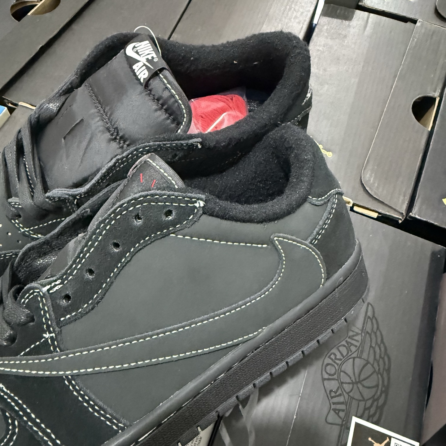 Travis Scott x Air Jordan 1 Low OG SP "Black Phantom" DM7866-001