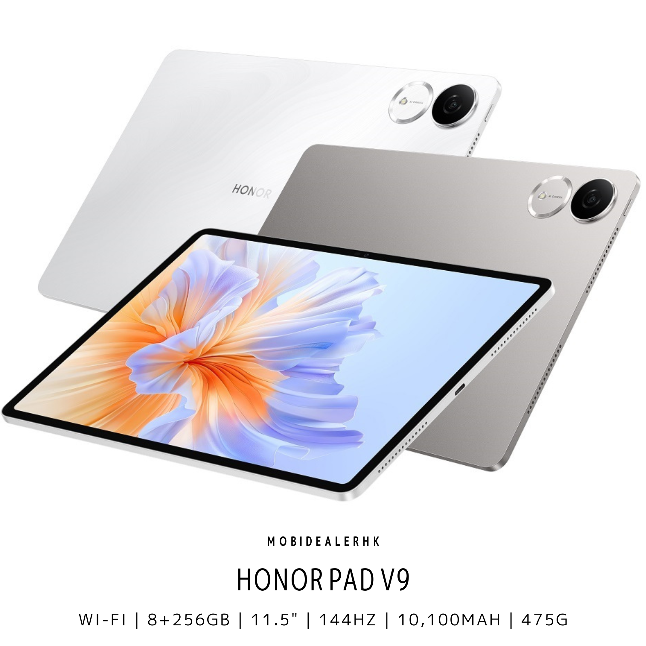 Honor Pad V9 | 榮耀 Pad V9 | WiFi | 平板電腦 | 11.5" 大屏 | 144Hz | 10100mAh | 475g