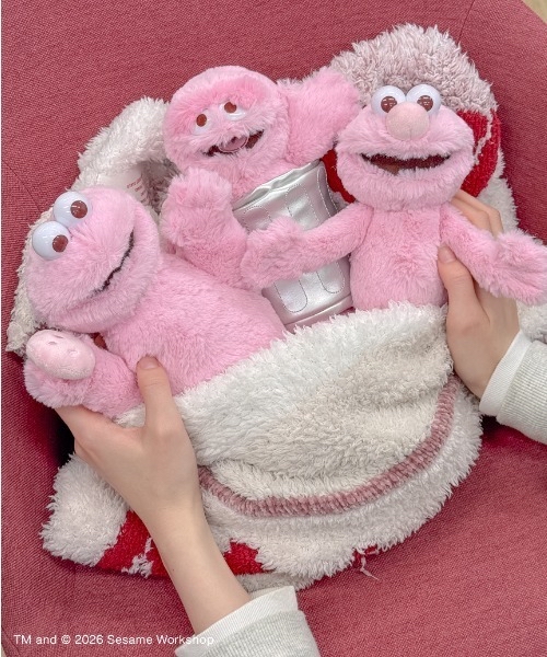 日本預訂📍日本芝麻街櫻花色公仔/吊飾 