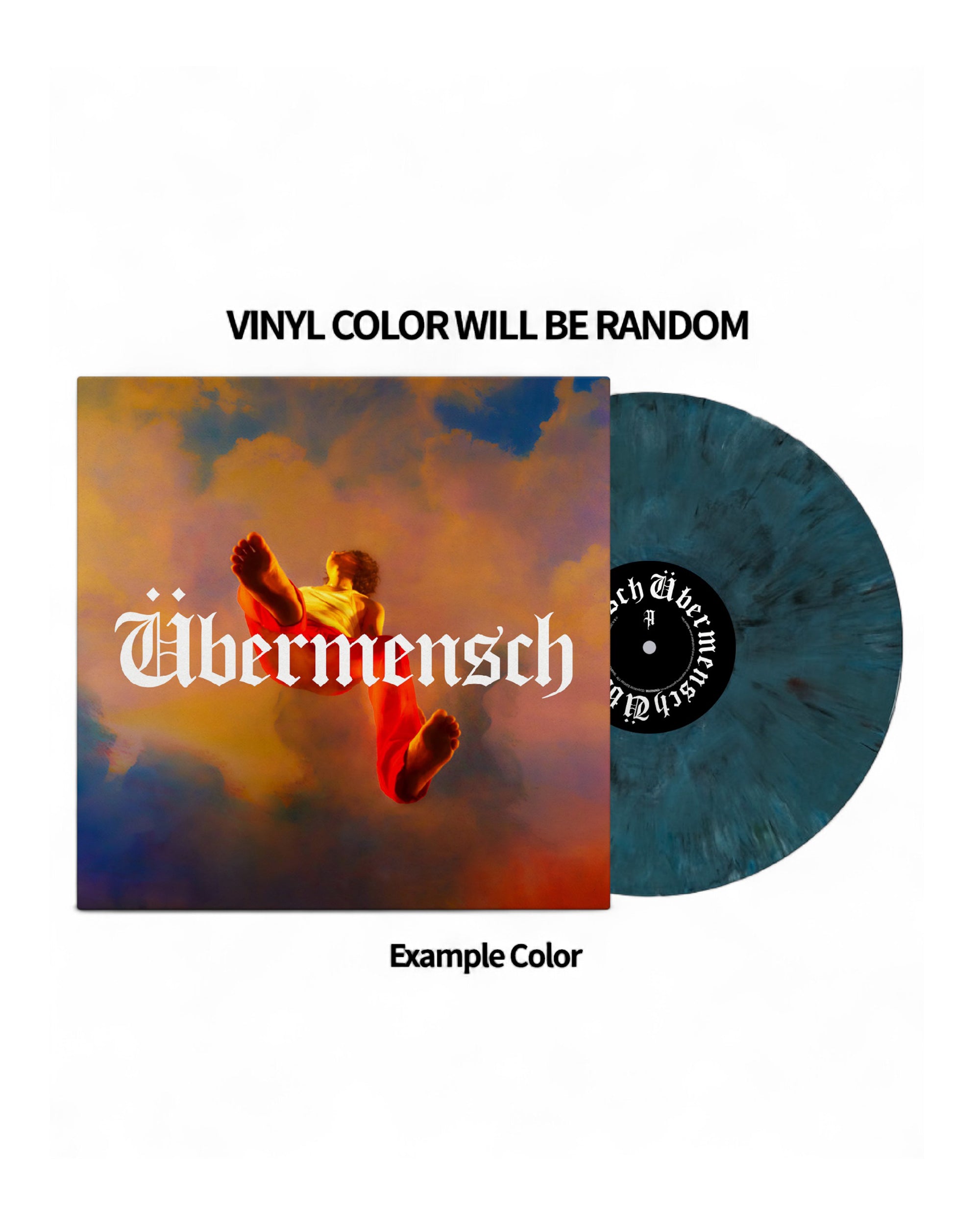BIGBANG - G-DRAGON - 3RD ALBUM [ÜBERMENSCH] - RAINBOW ECO MIX VINYL