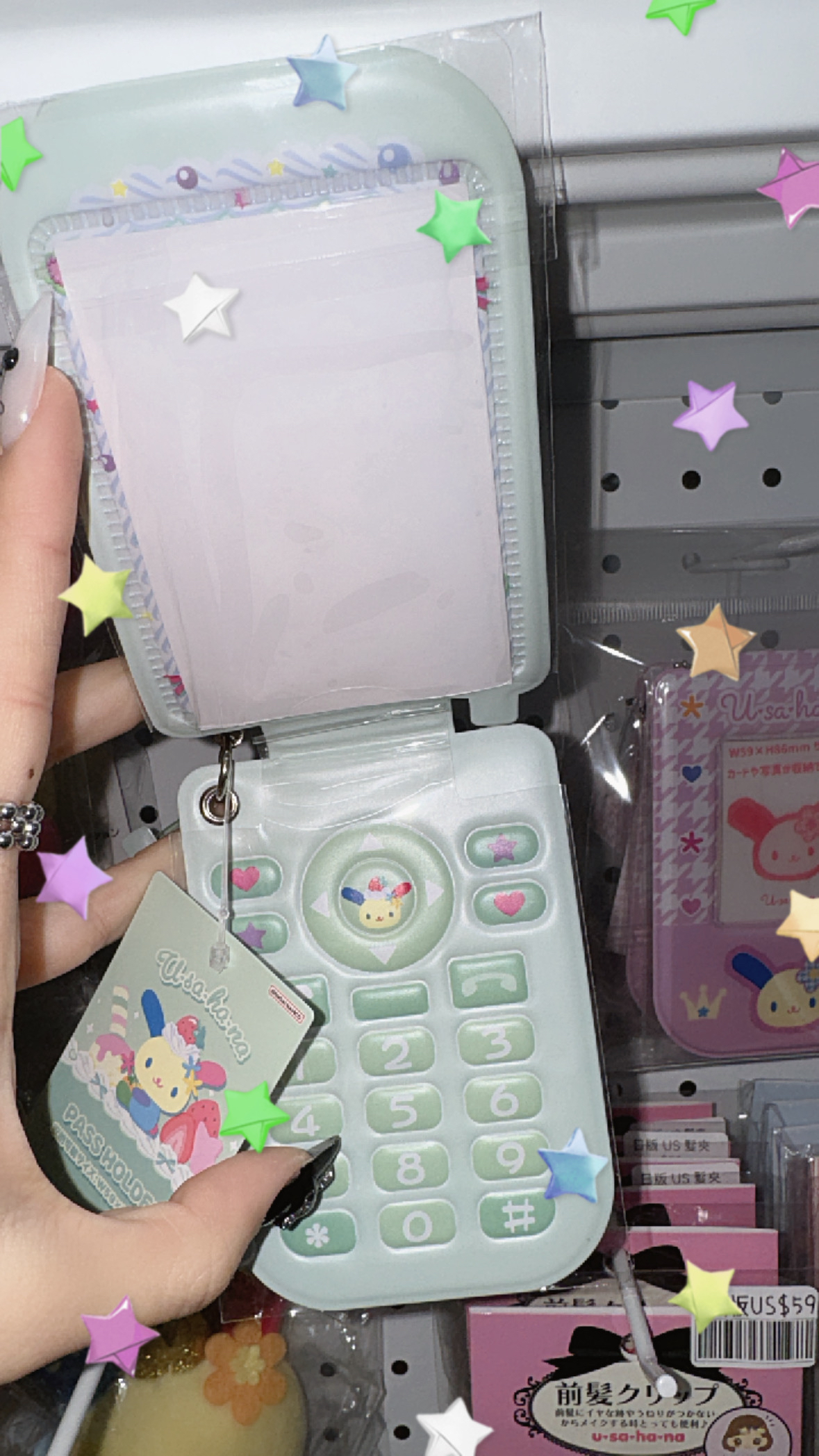 現貨｜日版 usahana 甜點系列手機造型卡套🌈