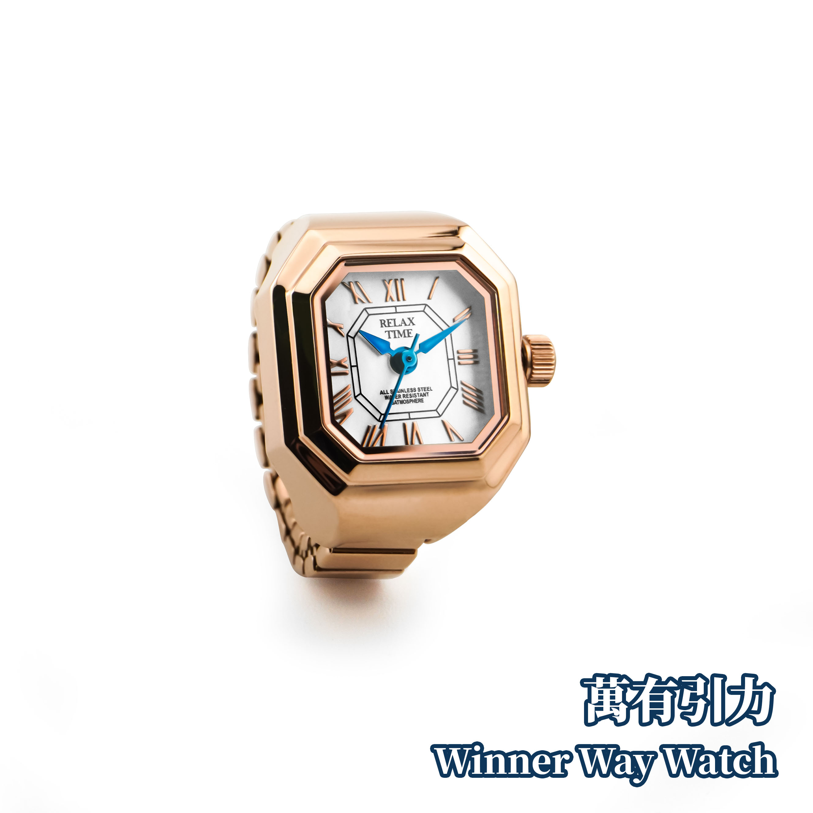 Relax Time 台灣品牌 長方戒指錶 RT-C-02