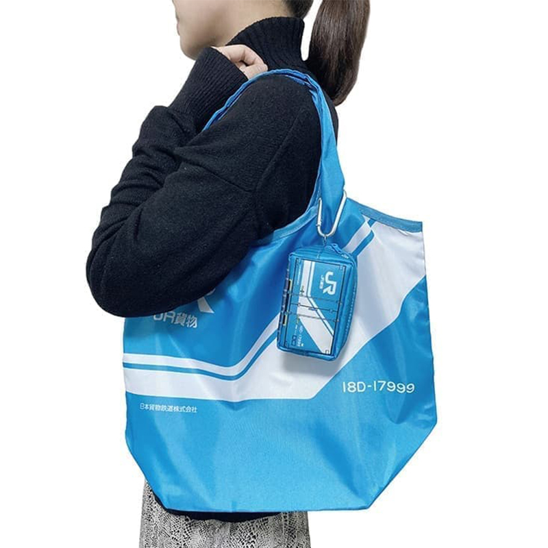 現貨🌸日本直送 | 新幹線JR-環保袋/購物袋（藍色）