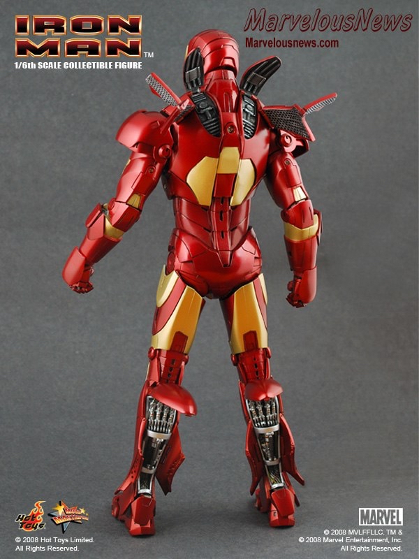 Hottoys Ironman Mark III可動figure 1/6 鋼鐵人 Mk 3 鐵甲奇俠 鋼鐵俠 