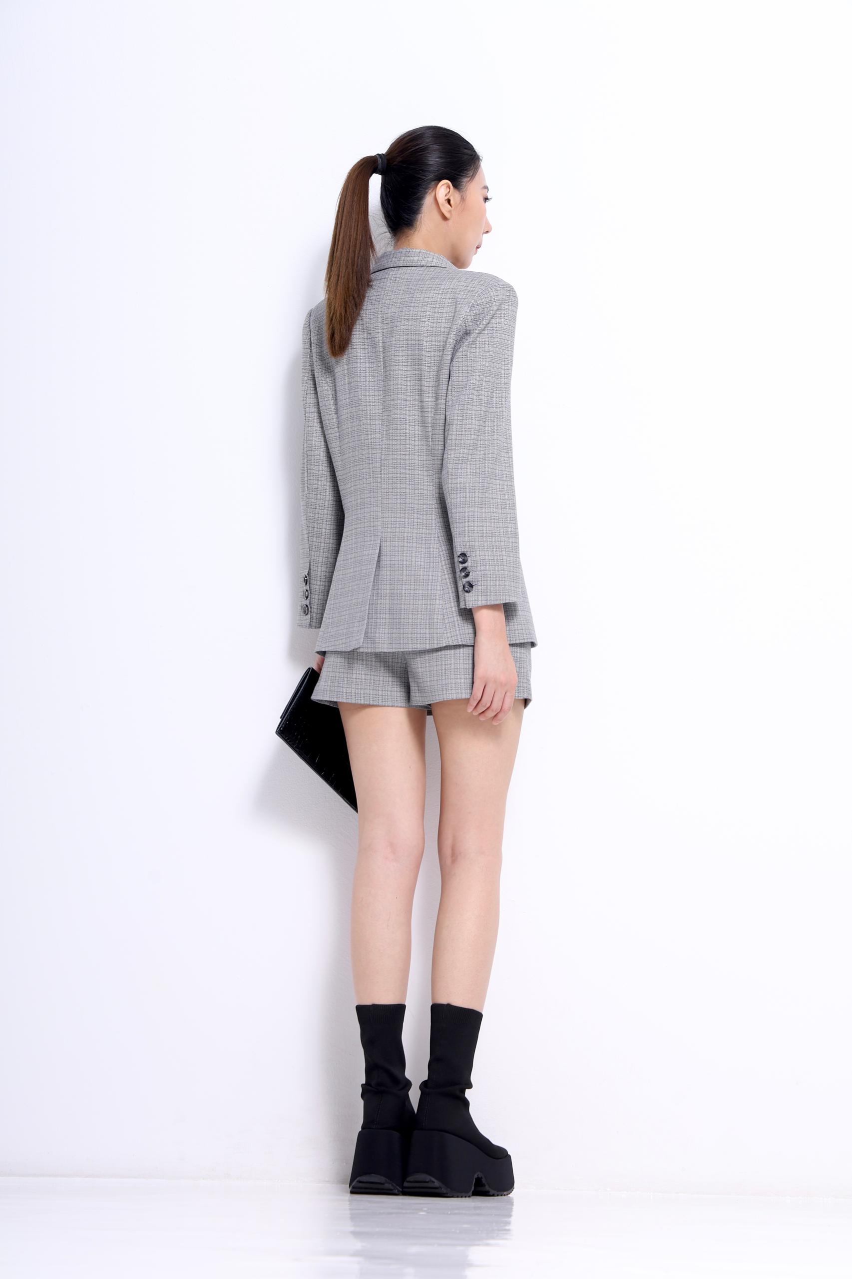CP1643 PATTERNED REGULAR FIT SHORTS PANT