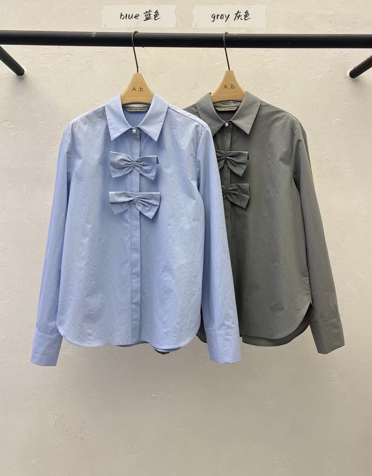 Ab 立體蝴蝶結恤