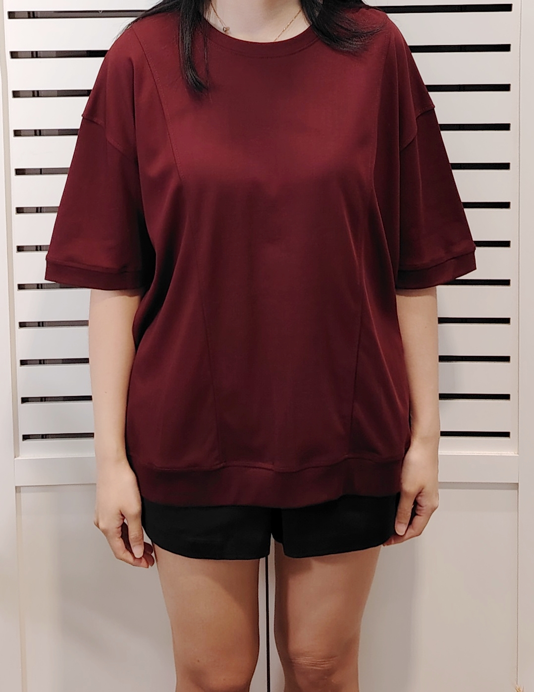 20075 Round Neck Over Size Tee