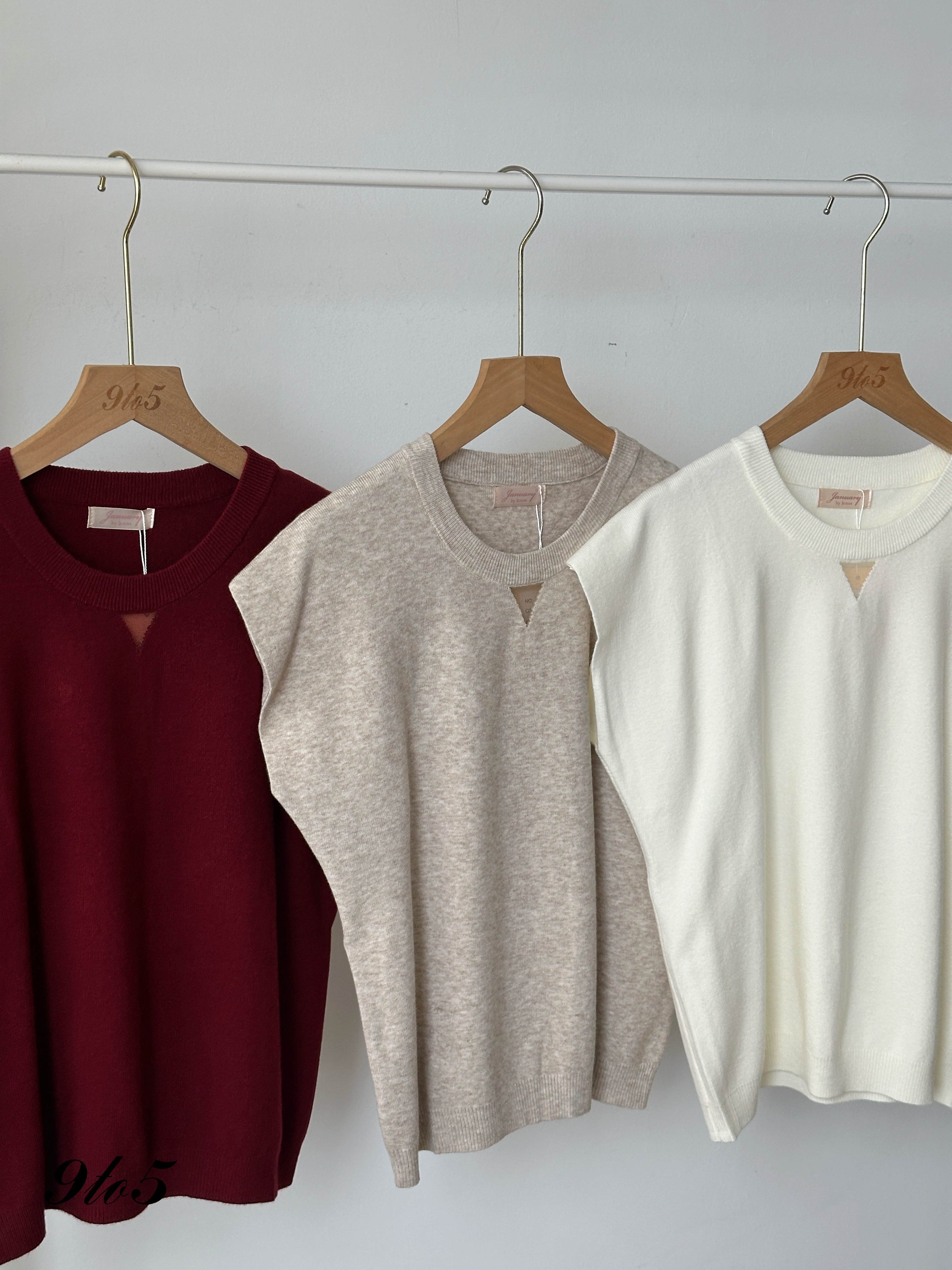 T4128 Cape Sleeve Knit Top - 5 Colors 