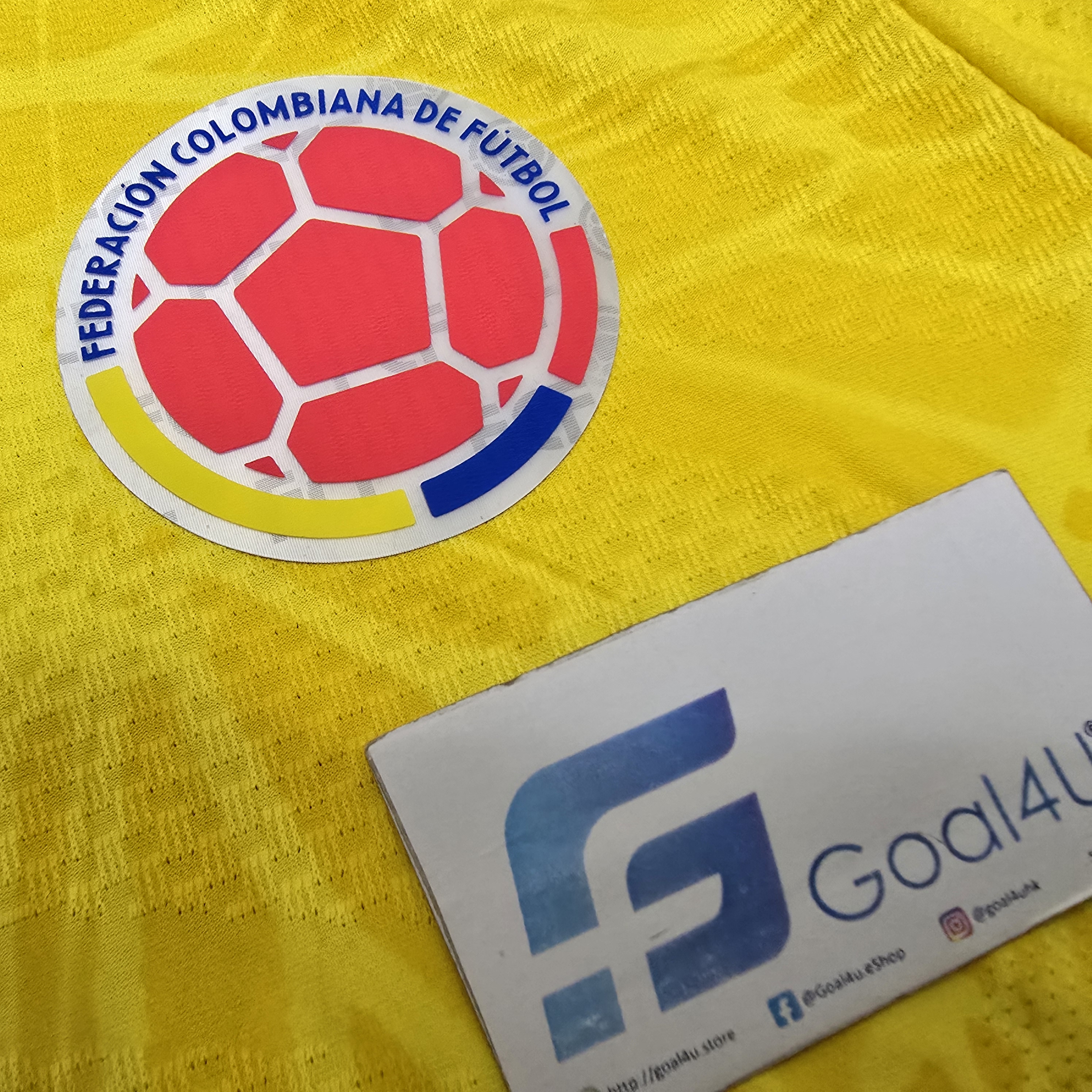 💛 Adidas Colombia 哥倫比亞 2025-26 主場球員版球衣 (可加印字章) JL6971