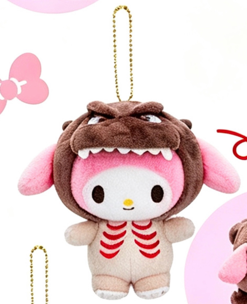 ［8月頭到貨］SANRIO x GODZILLA  聯名哥斯拉公仔掛飾