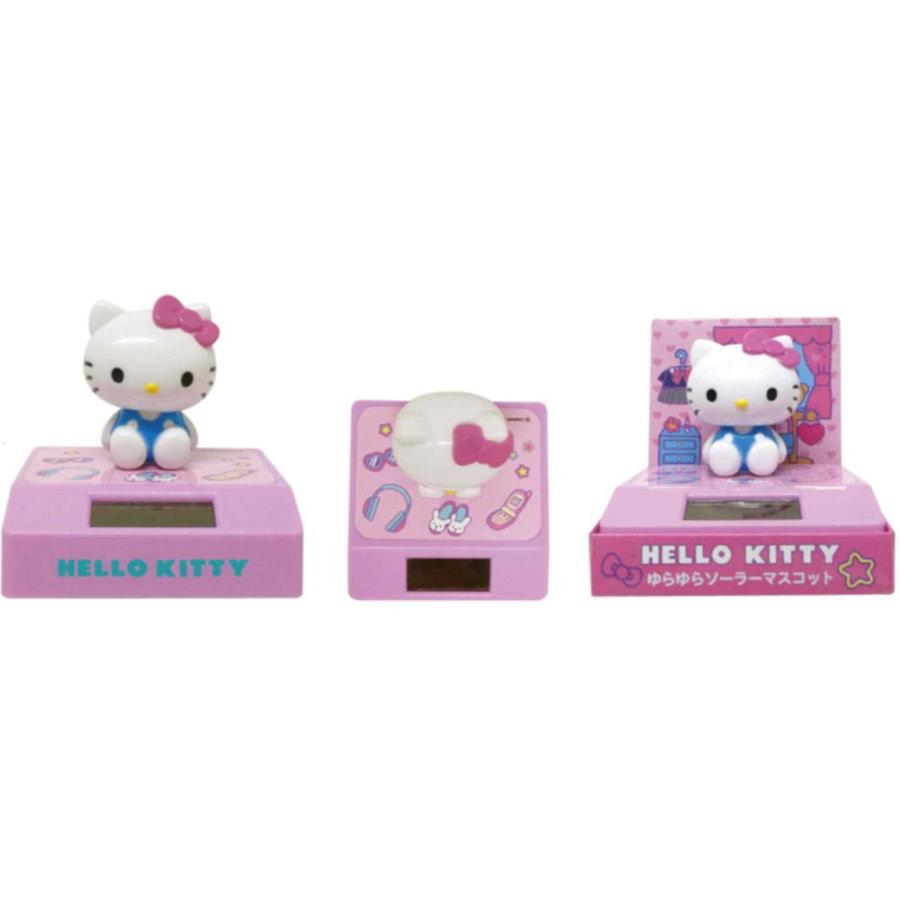 Hello kitty太陽能擺設（粉紅色）