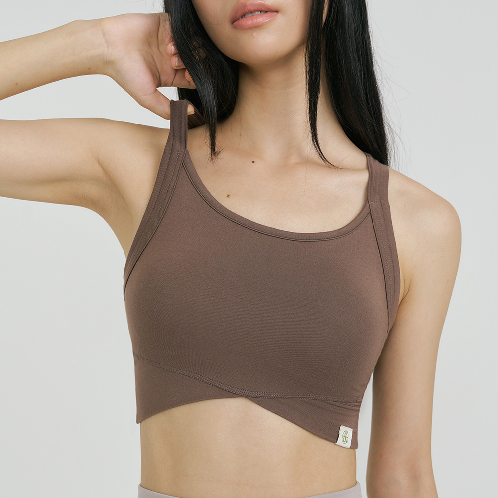 【Crossbody Bra Top】預購_FEWFBT080 Banda Soft Crossbody Bra Top by front2line