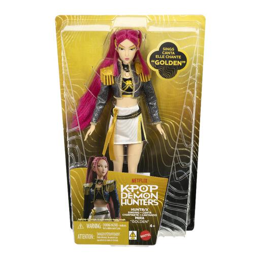 KPop Demon Hunters 獵魔女團 Mira 唱歌時尚娃娃 Golden Mattel 正版 香港現貨 生日禮物