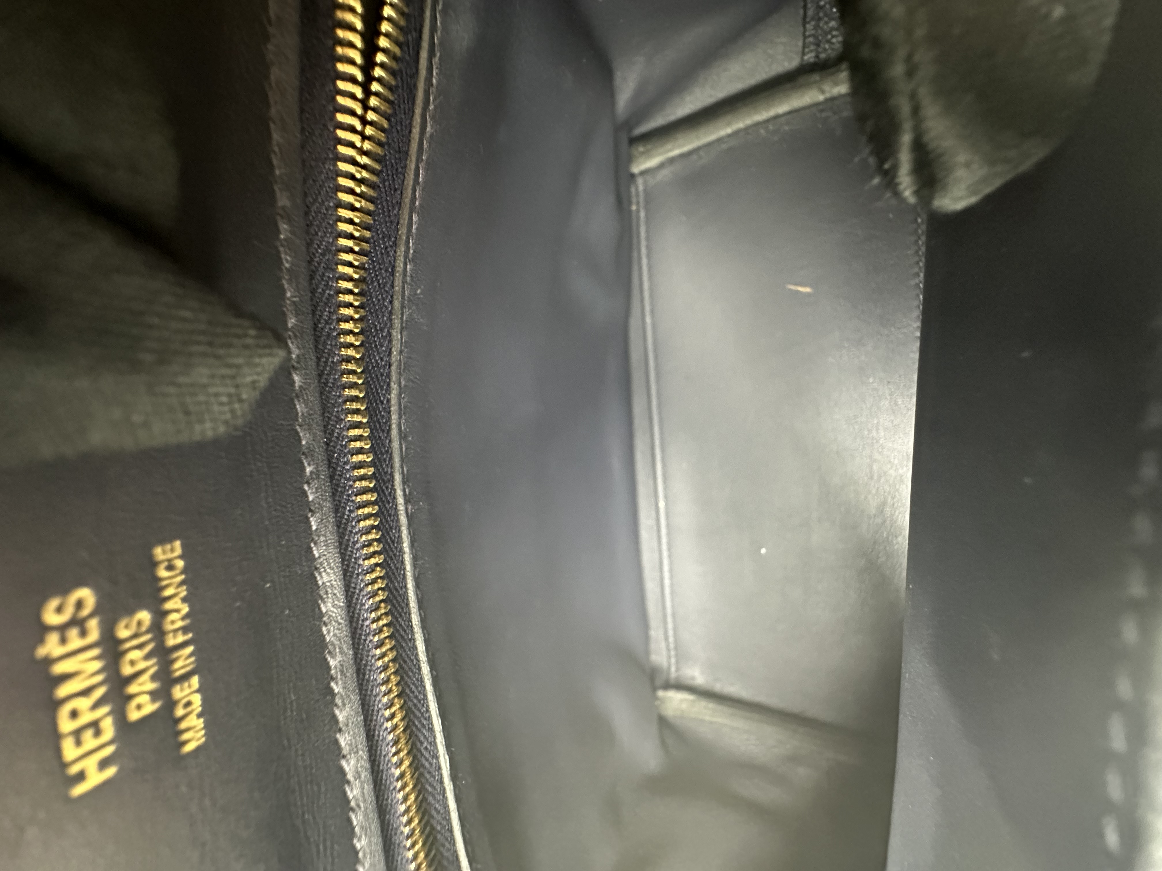 Pre-Owned HERMÉS Mini bag in Noir black Stamp U / Product Code: 26051302
