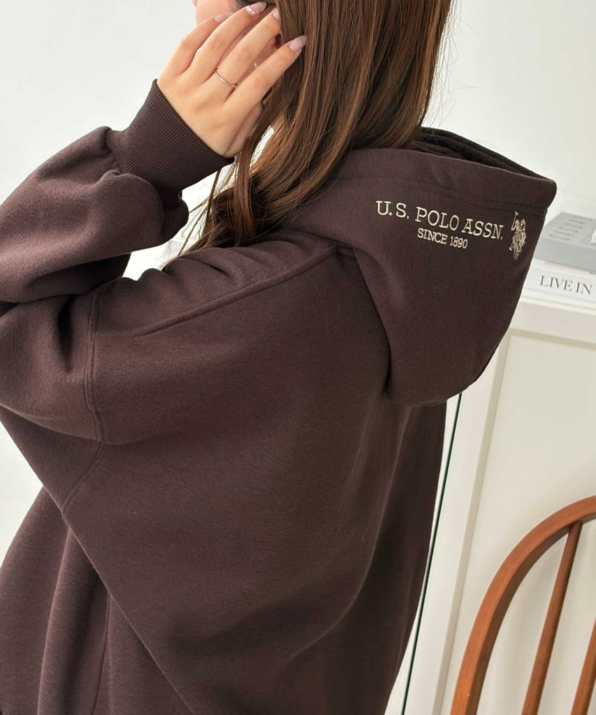 日本直送 限時特價優惠中 US POLO ASSN. Hooded Embroidered Sweatshirt 多色 