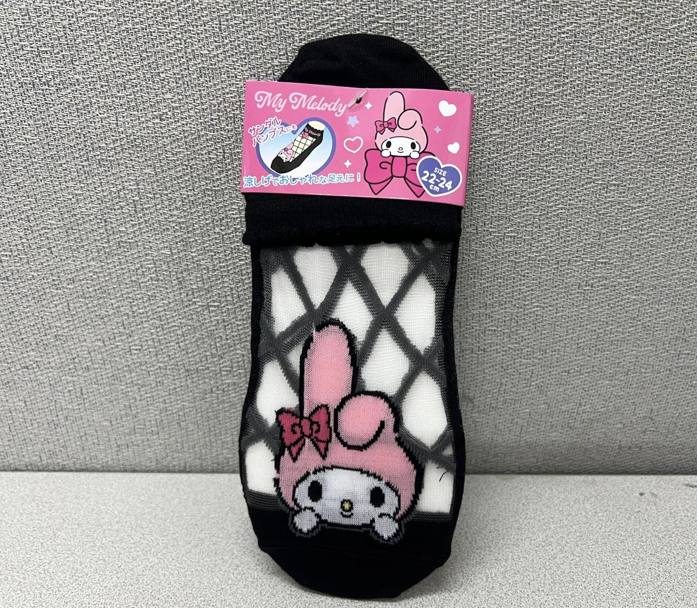 🎌日本直送🎌Sanrio 卡通 成人透視船襪