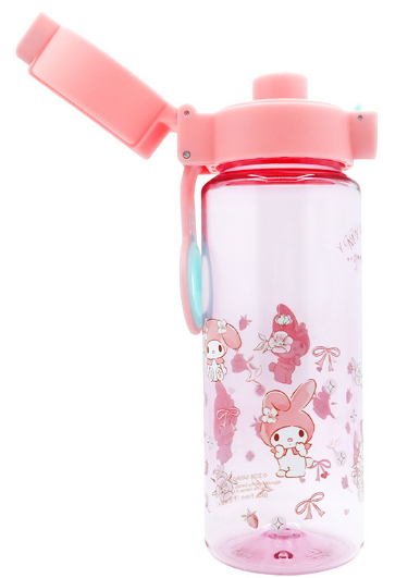 MY MELODY 450ML 防漏水樽附手挽