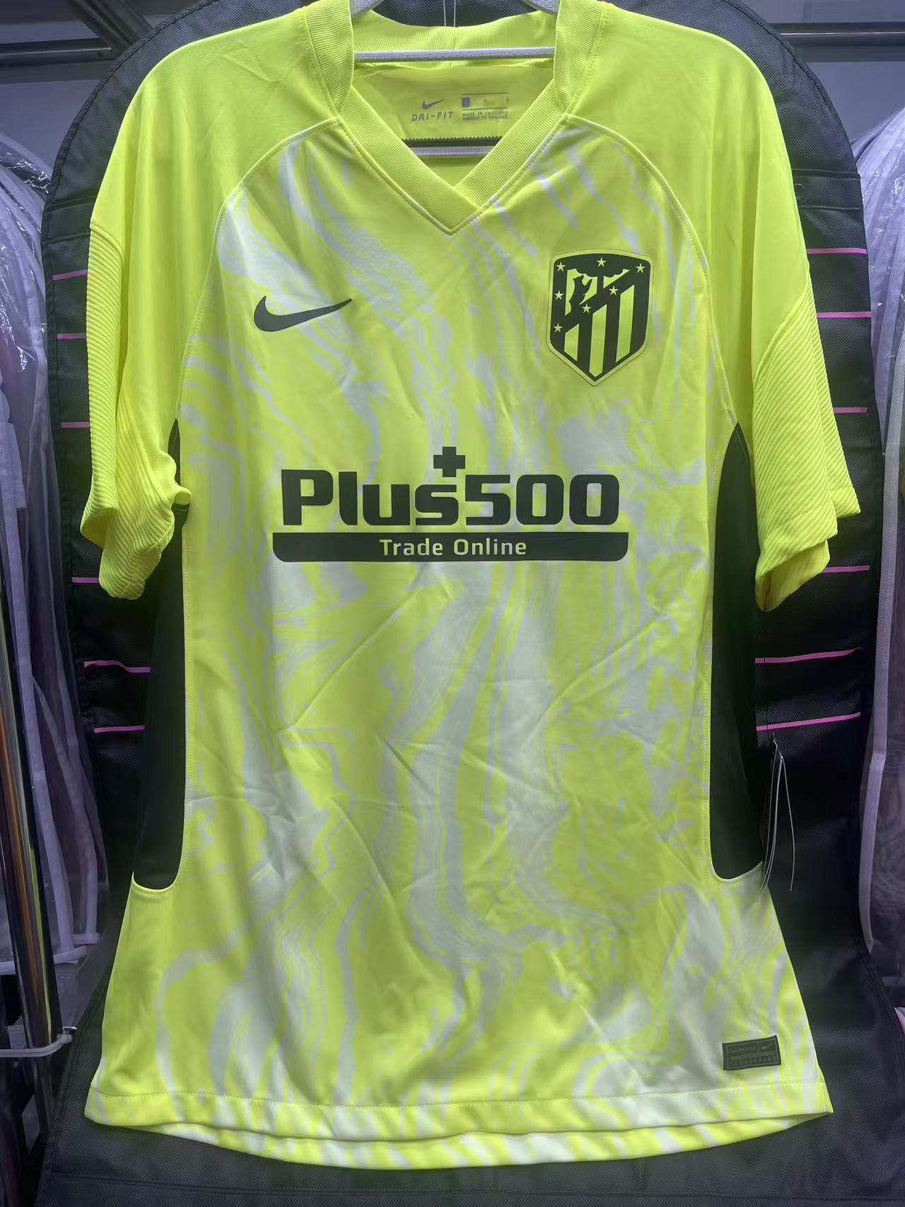 2020-21 Atlético Madrid 3RD Shirt #6 KOKE Size L "BNWT"