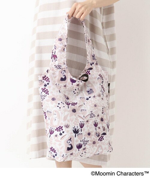 [現貨] [日本直送] MOOMIN｜姆明 ｜ 手提袋 ｜ 環保袋 ｜ 購物袋 ｜ 高度 37cm 寬度（上） 40cm 寬度（下） 28cm 深度 12cm 手把高度 27cm {TF2502003}