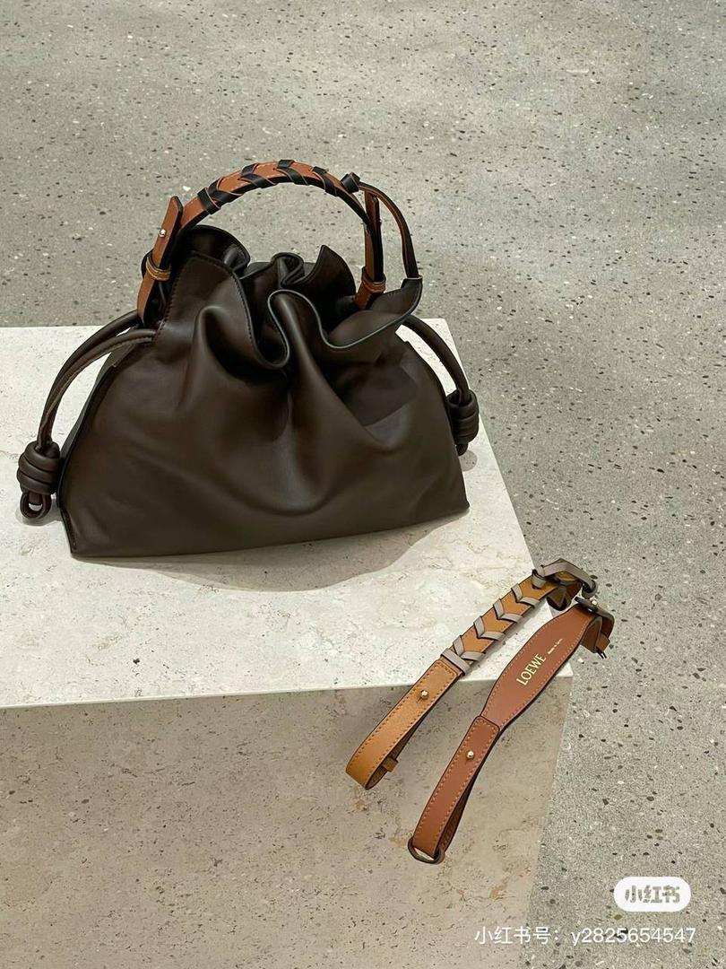 Loewe 罗意威 Flamenco Nano 纳帕小牛皮手提包